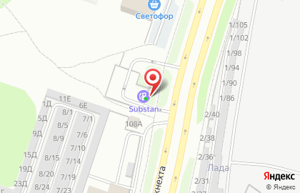 Substan на улице Карла Либкнехта на карте