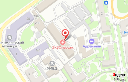 Федеральная сеть японской и паназиатской кухни Mybox в Волгограде на карте