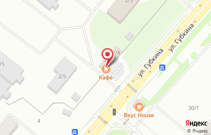 Кафе-бар ПивОил в Ханты-Мансийске на карте