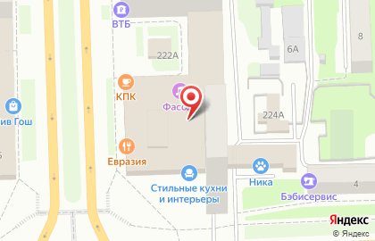 Ресторан Евразия на Московском проспекте, 222 на карте