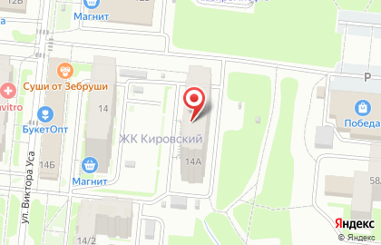 Салон красоты Багира на площади Карла Маркса на карте