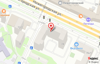 Эверест Шина на Нижегородской улице на карте