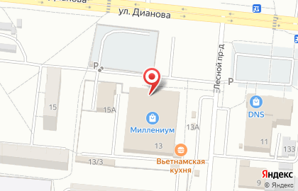 Банкомат Газпромбанк на улице Дианова, 13 на карте