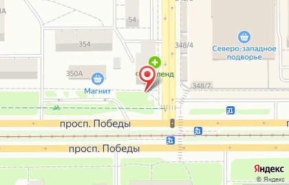 Сеть водоматов Урал-Аква в Курчатовском районе на карте