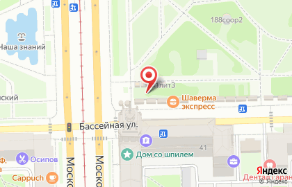 Салон связи Связной в Московском районе на карте