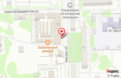 Киоск по продаже хлеба и молока в Красноглинском районе на карте