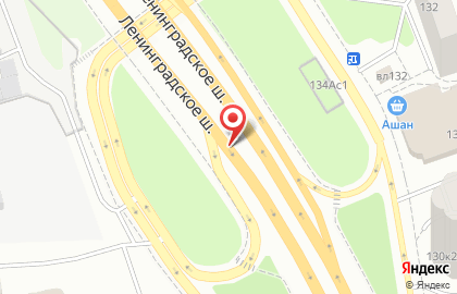 АТТ на Ленинградском шоссе на карте