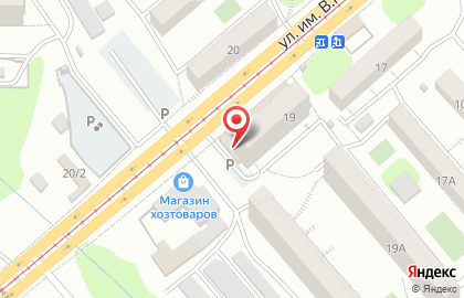 Супермаркет Магнит в Заводском районе на карте