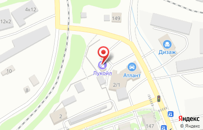 Лукойл в Барнауле на карте