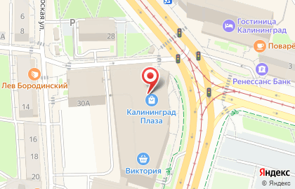 Салон итальянских колготок Calzedonia на карте