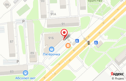 Торговый центр в Омске на карте