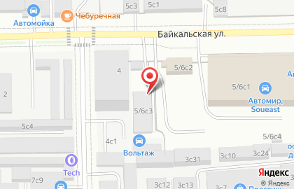 Автомойка в Москве на карте