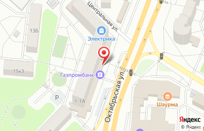 Газпромбанк в Москве на карте