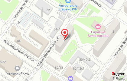 Оконная компания Практика Комфорта на Революционном проспекте на карте