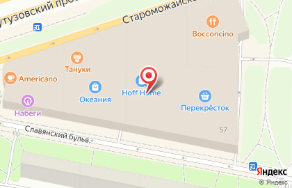 Магазин мебели и товаров для дома Hoff Home на Кутузовском проспекте на карте