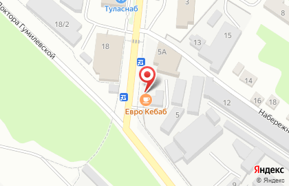 Продуктовый магазин Лоза в Пролетарском районе на карте