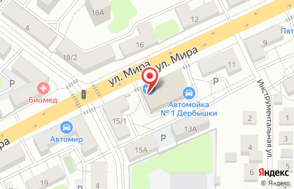 Школа танцев JuniX в Советском районе на карте