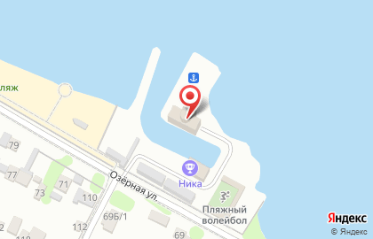 Яхт-клуб Ника на карте