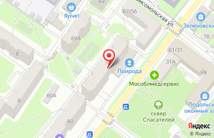 Лискосметик на карте