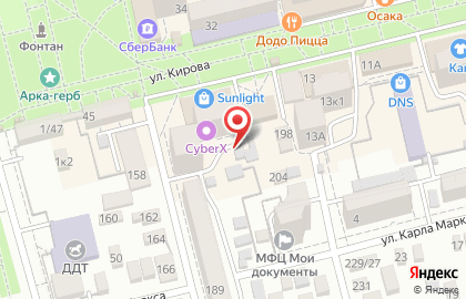 Супермаркет Мебель для Вас в Ростове-на-Дону на карте