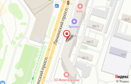Строительная компания ДОМОСТРОИТЕЛИ на Ленинском проспекте на карте