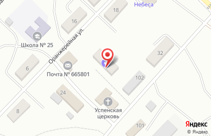 Приход Храма Успения Божией Матери на карте