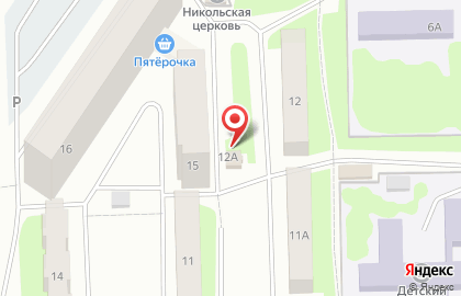 Продуктовый магазин на Октябрьской (Тосненский район), 12а на карте
