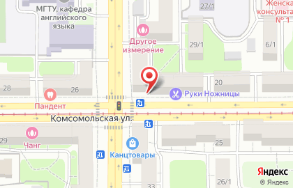 Салон оптики Модный Взгляд в Ленинском районе на карте