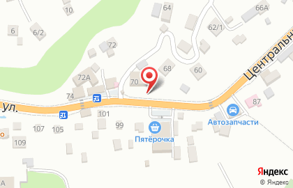 Лавка Лавка подарков на Центральной улице на карте