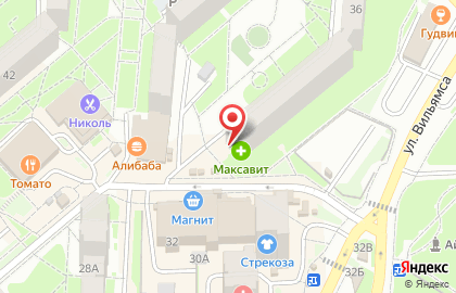 Аптека Максавит в Туле на карте