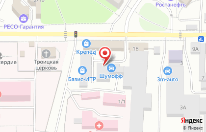 Фирма по продаже шумоизоляционных материалов Шумоff на улице Монтажников на карте