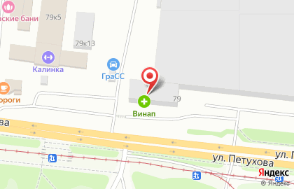 Компания по грузоперевозкам в Кировском районе на карте