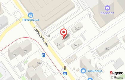 Максимилианс на Киевской улице на карте