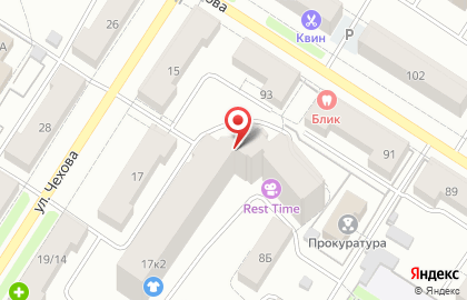 Тренинговая компания Бизнес-тайм76 в Ленинском районе на карте
