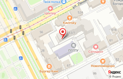 Eva на Пермской улице на карте