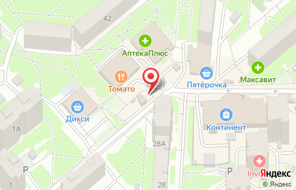 Киоск по продаже хлебобулочных изделий в Пролетарском районе на карте