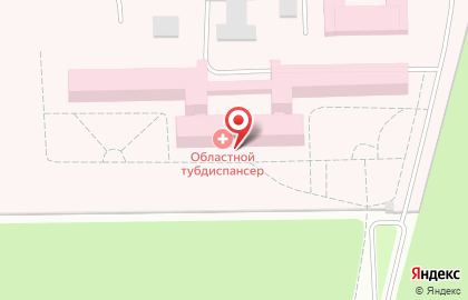 Детская поликлиника Оренбургский областной противотуберкулезный диспансер в Оренбурге на карте