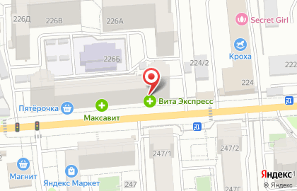 Аптека Вита в Воронеже на карте
