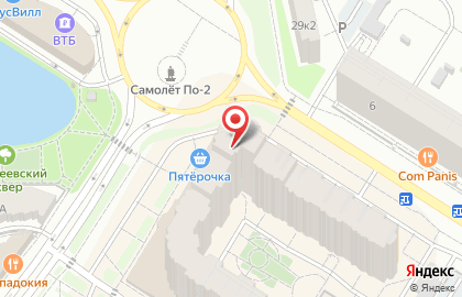 Магазин свежего мяса в Москве на карте