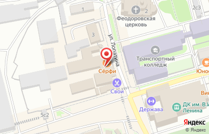 Центр паровых коктейлей 4:20 на улице Лопатина на карте