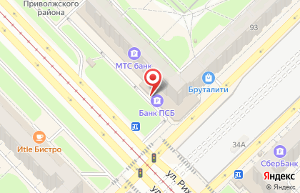 Промсвязьбанк на улице Рихарда Зорге на карте