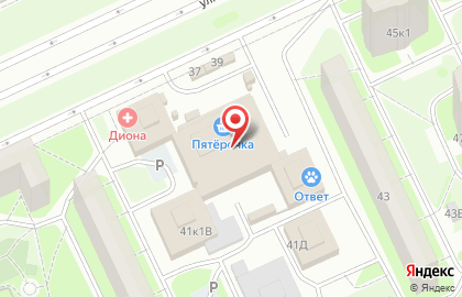 Праздничное агентство REA на проспекте Большевиков на карте
