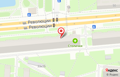 Столовая, ИП Хушназаров Ж.О. на шоссе Революции на карте