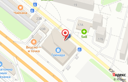 Сеть линзоматов Визор на Новорязанском шоссе на карте