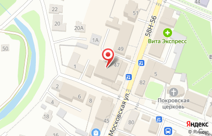 Микрокредитная компания Центрофинанс на Московской улице на карте