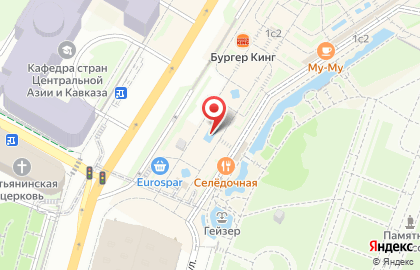 Ресторан быстрого питания Крошка Картошка на Библиотеке им Ленина на карте