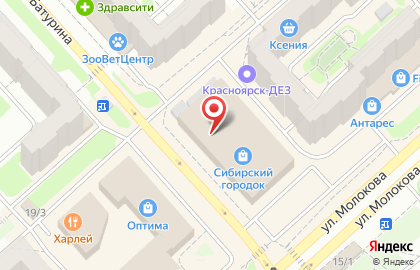 Центр туризма Локомотив на карте