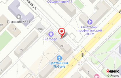 Художественная лавка Ворона на улице Карла Маркса на карте