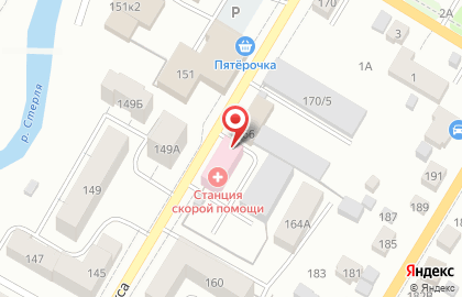 Скорая медицинская помощь на улице Карла Маркса на карте