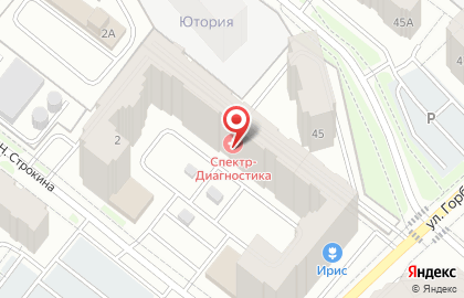 Медицинский центр Спектр-Диагностика на улице имени О.Н.Строкина на карте